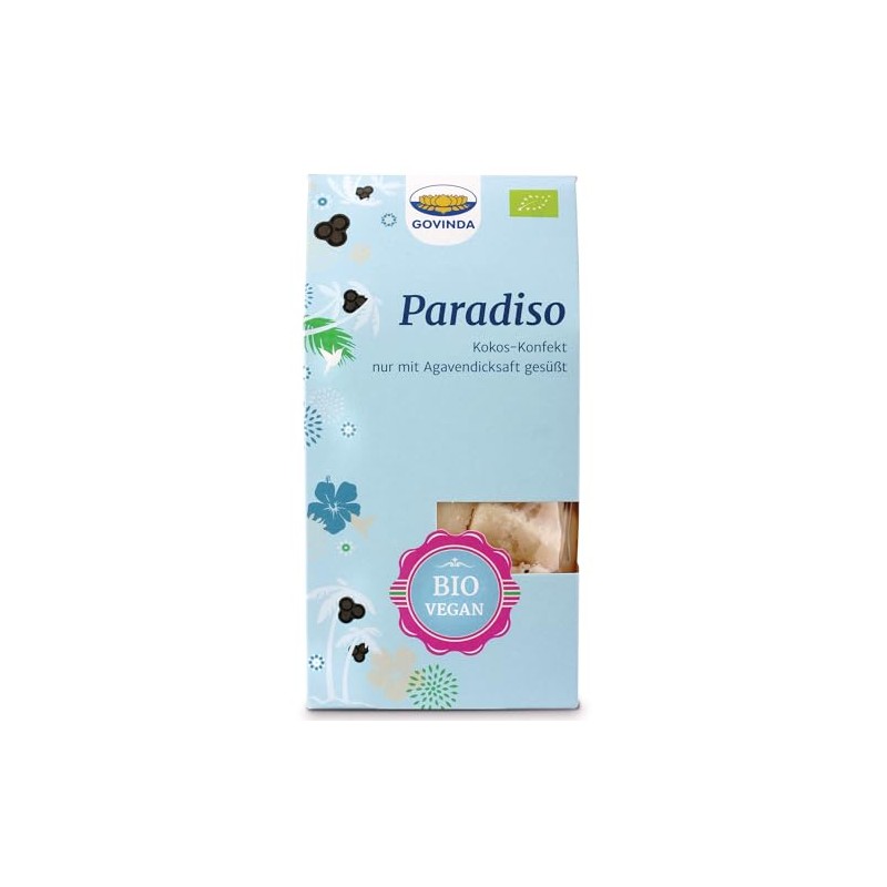 Govinda Paradiso Confectionery Organic 100 g Box