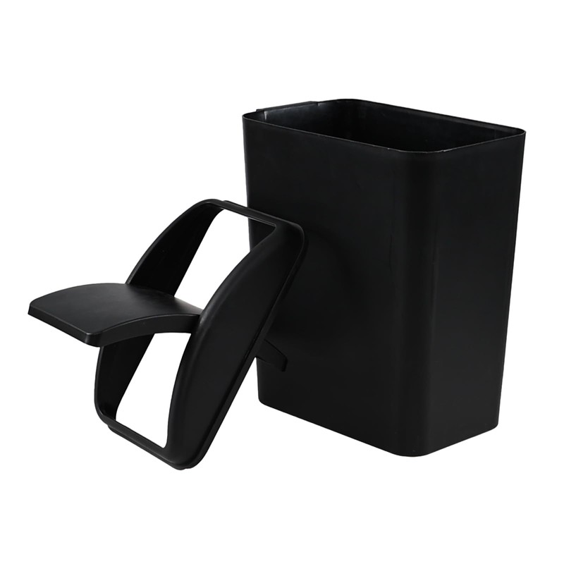 Qqbine 20 Litre Swing Top Bin Small, Plastic Trash Can