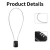 Padlocks with Code,Suitcase Lock Small Padlock Wire Lightweight Bike Cable