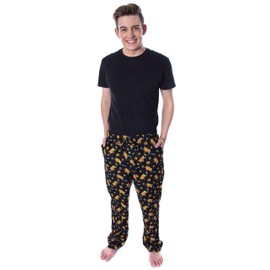 INTIMO Scooby Doo Men's Ruh-Roh! Scooby Character Adult Sleep Lounge Pajama Pants (X-Large)