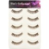 Vivis False Eyelashes 5 Pairs Lashes Short Natural Small Brown