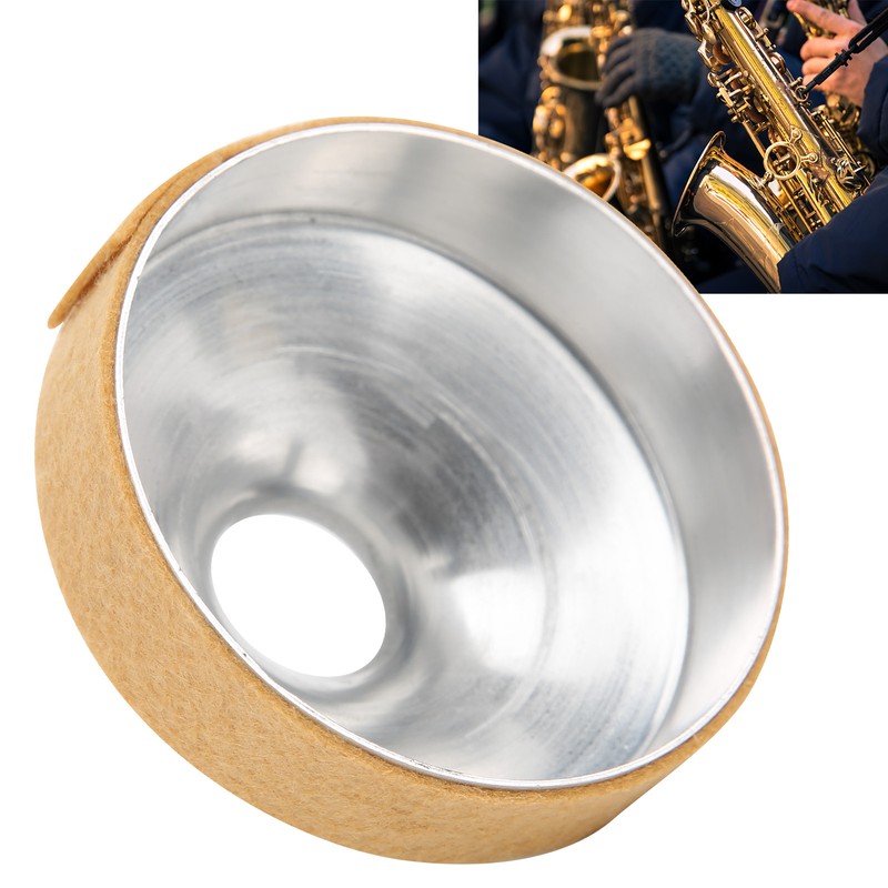 Saxophone Muffler Alto Aluminium Alloy Musical Instrument Accessories for Home