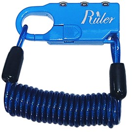 Ruler C-2013U Mini Lock, My Set Lock, Φ0.1 x 39.4 inches (3 x 1000 mm), Blue