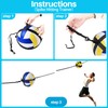 Volleyball Training Equipment Aid,Premium Volleyball Rebounder Trainer Kit,Solo Trainer for