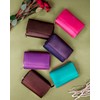 Woodland Leathers Purses for Women, Real Leather RFID Protection Small