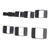 8pcs Leather Punch Cutter Mold High Carbon Steel Hollow Punch