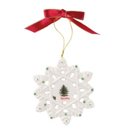 Spode Snowflake Christmas Tree Decoration