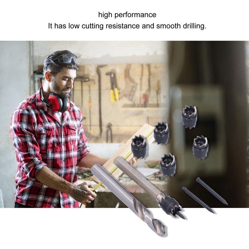 9Pcs Spot Weld Cutter Set Stainless Steel Efficient Industrial Professional