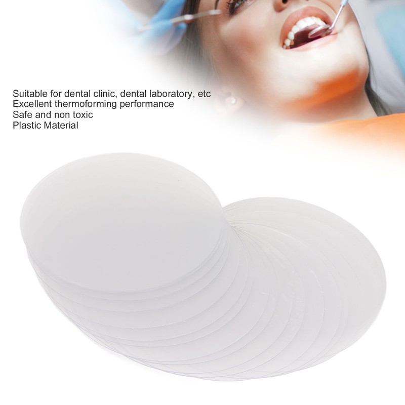 20pcs Dental Laboratory Orthodontic Splint Retainer Slice Vacuum Forming Sheet