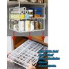 Couwilson Under Shelf Basket Storage 2Pack - 12.6in Metal Under