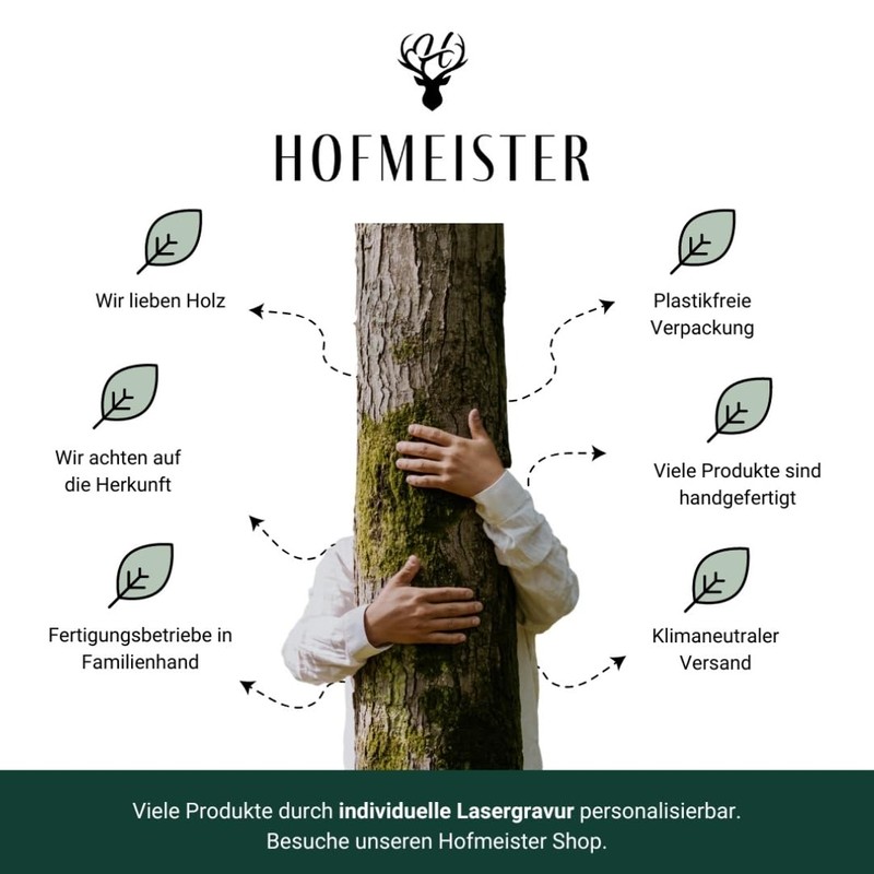 HOFMEISTER® Olive Wood Scoop 9 cm