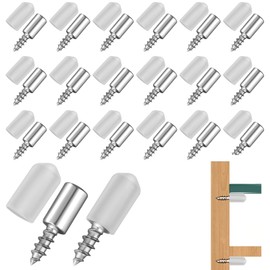 Doyime Dowel Shelf Dowel Shelf Dowel Screw Type Shelf Dowel Shelf Support Pin for Partition Shelf Wall Shelf Display Shelf Shelf Shelf Holder Metal