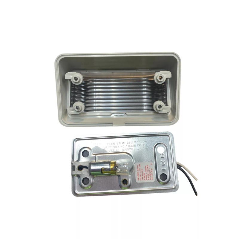 Bargman Vintage Airstream Bargman Porch Light 30-78-501, 30-78-503 light grey