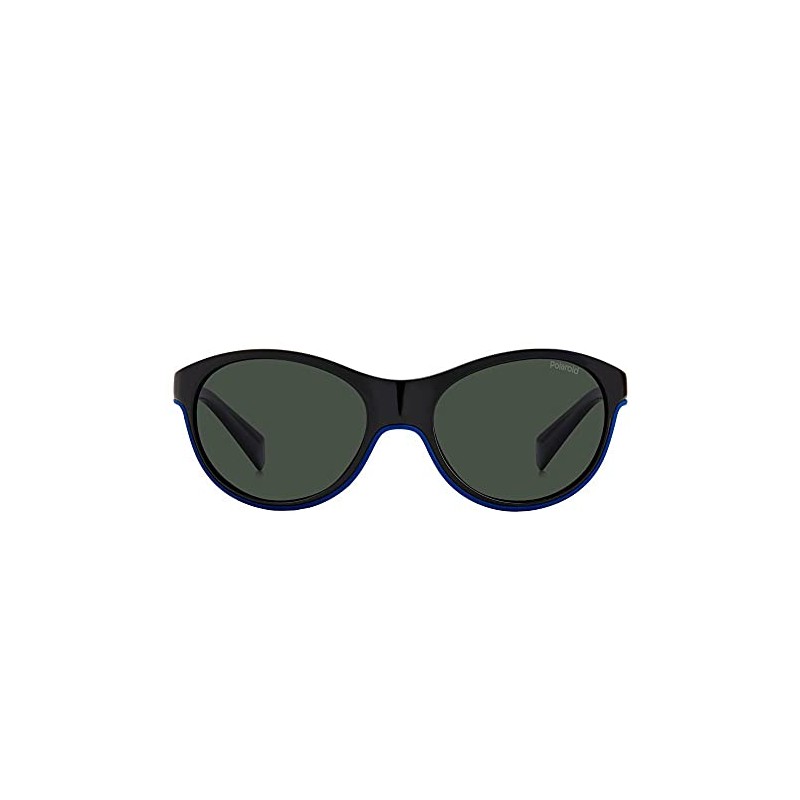 Polaroid Kids Unisex PLD 8042/S Oy4/M9 Black Azure 49 Sunglasses,