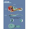 Colorful Hand Painted Spoon Rest Ceramic Large Spoon Holder for