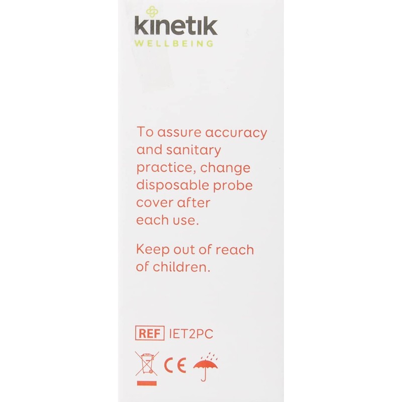 Kinetik Wellbeing Inner Ear Thermometer Probe Covers (Pack of 20)