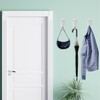 YSDMY 6 Pcs Coat Hooks Wall Mounted Hat Hook Robe