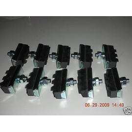 MITSTOCKS 10 BOLT BICYCLE BIKE SIDE PULL BRAKE PADS SHOES BMX NEW