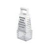 Wintem Stainless Steel 4 Sided Cheese Grater with Handy Dosing