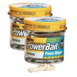 BERKLEY Powerbait Micro Maggots - White (110)