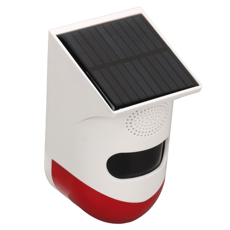 Solar Strobe Light Alarm Waterproof Waterproof Anti Theft Outdoor Motion