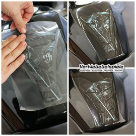 BIKE-label Tankpad 3D Motorbike Motorcycle Sticker Tank Protector Death Grim Reaper X502288VA