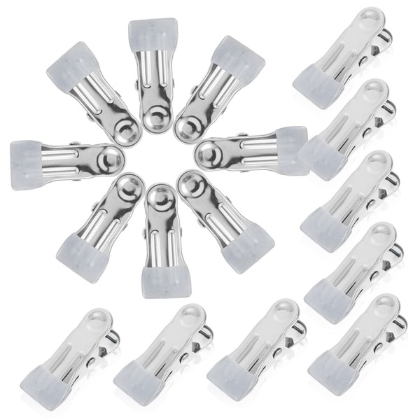 Abaodam 30pcs Windproof Stainless Steel Pool Cover Clips Durable Winter