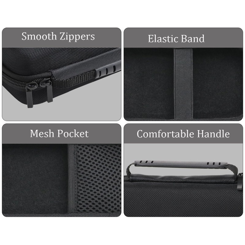 inDomit Hard Shell Protective Travel Case Compatible with KAIWEETS HT206D