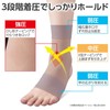 Como Life Gashitto Ankle Support, Beige, 2 Pieces, Foot Support,