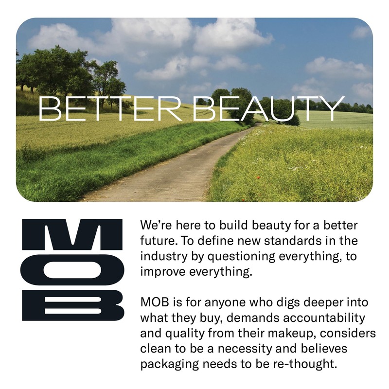 MOB Beauty Smooth Precision Waterproof Lip Liner M147 Chocolate Port