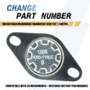 WB20X10060 Microwave Thermostat Disc 110℃ Switch Compatible with GE Replacements
