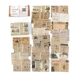 Unbranded 10pcs Peninsula Newspaper Stickers Journaling/Cra