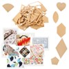 54 Pcs Quilting Template Multiple Shaped Acrylic Quilt Stencil Template