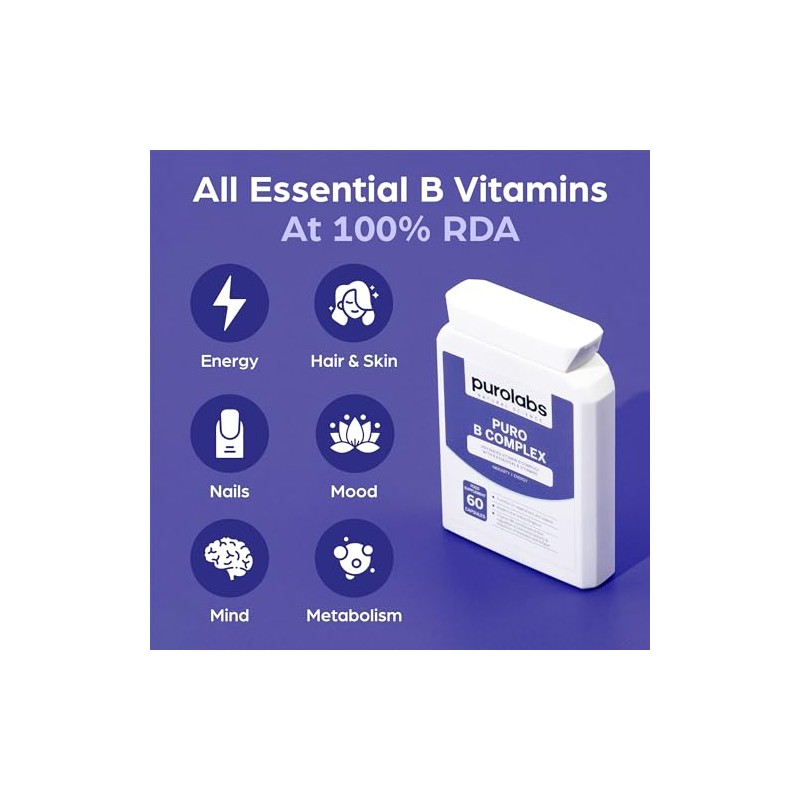 Purolabs Vitamin B Complex High Strength – High Strength VIT