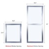 Soleus Air Sliding Window Kit, Reinforced Aluminum Works Exclusive with