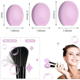 THJOPOKEEL 6 piezas Estuche Para Brochas De Maquillaje Funda Protectora Para Brochas De Ma