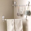 Multi-purpose towel rack and towel holder bathroom supplies