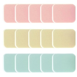 AIMALL 20PCS Premium Makeup Sponge Set, Round and Square Foundation Blending Sponges, Dual-Use for Wet/Dry Application, Soft and Breathable Powder Puff, Ideal for Liquid, Cream, and Powder Makeup