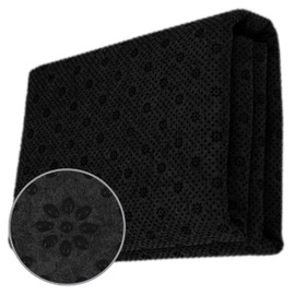 72х80 Inch Black Final Backing Cloth Vinyl Primary Tufting Cloth Backing Fabric Non Slip Fabric Antislip Tufting Cloth with Plum Blossom Pattern Backing Tufting Fabric for Tufting Rug Making Supplies