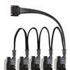 Sinloon 15 Pin SATA Splitter Adapter Cable 15 Pin SATA