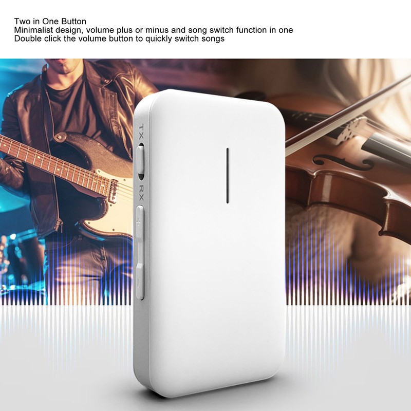 AUX Bluetooth Transceiver 3.5mm Stereo Support Memory Card 2 in