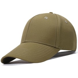 BALLOT Cap, Men's, Women's, Hat, Plain, Unisex, Deep, Large Size, UV Protection, Baseball Cap, 100% Cotton, Khaki