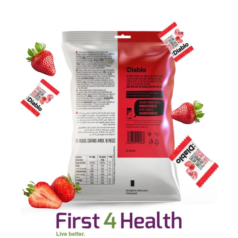 Sugar Free STRAWBERRY CREAM SWEET