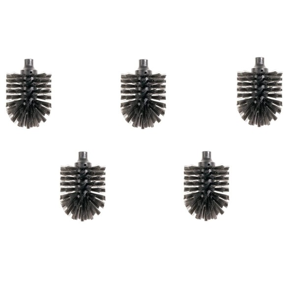 HEWI Replacement Brush Head Black (Pack of 5, Diameter 81