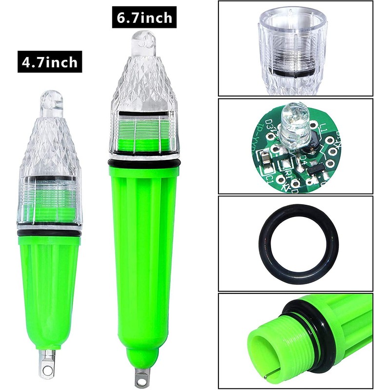 Fishing Light Fish Finders Green Underwater Super Waterproof Night Fishing
