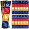 Kanayu 15 Piece Lockdown Magnetic Strips for School Door Frames