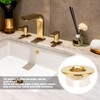 Hyuduo Tub Overflow Cover Trim Ring, Sanitary Bathroom Ceramic Sink