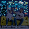 Adesivi Murali Fluorescenti Gioco Adesivo Murale Gamer Adesive da Parete