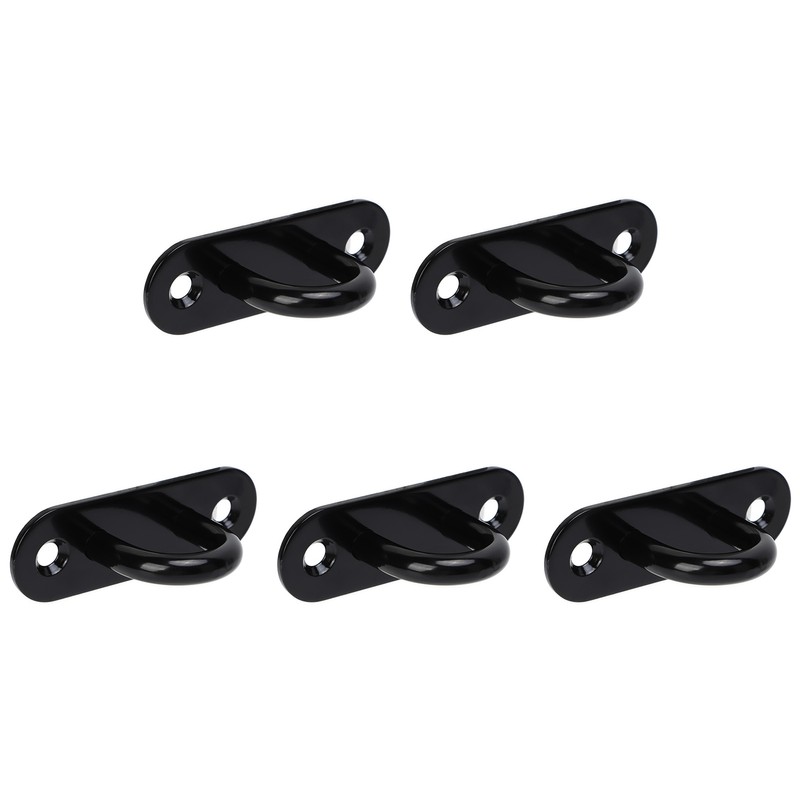 5 PCS Stainless Steel Eye Plate Ceiling Hook Pad Eye