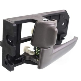 For Kia Spectra Interior Door Handle 2004 05 06 07 08 2009 Front OR Rear Driver Side | Gray | w/door lock button